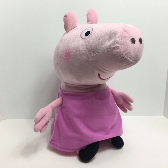 Peppa Pig Plush Doll Large Toy 20" Ear To Feet Stuffed Animal Pink Piglet Kids - Picture 12 of 12